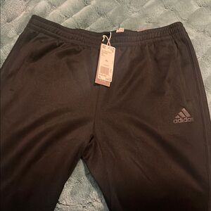 Adidas Black Track Pants XL Tear-a-way athletic pantss